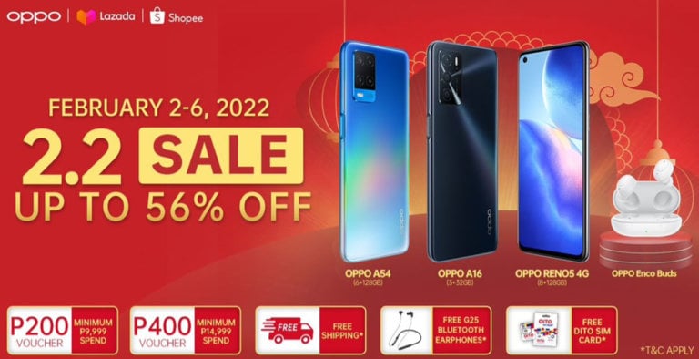 OPPO 2022 CNY 2.2 Sale Cover