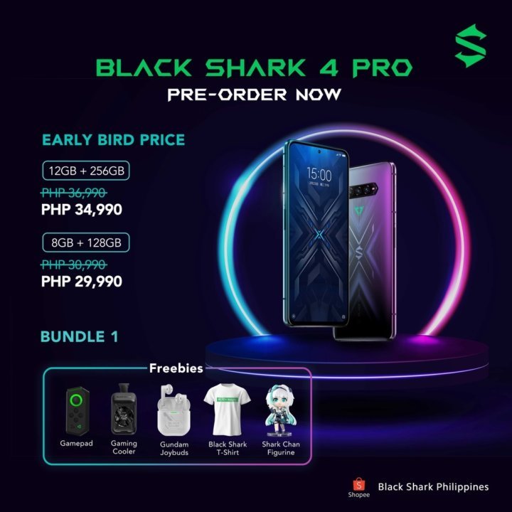 Black Shark 4 Pro Bundle 1 Shopee
