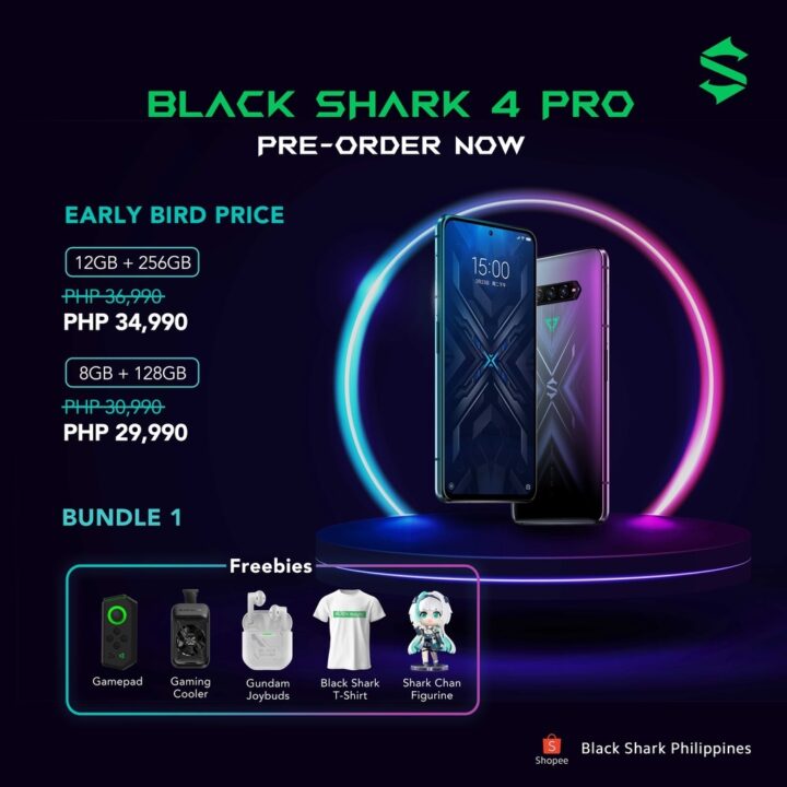 Black Shark 4 Pro Bundle 1 Shopee