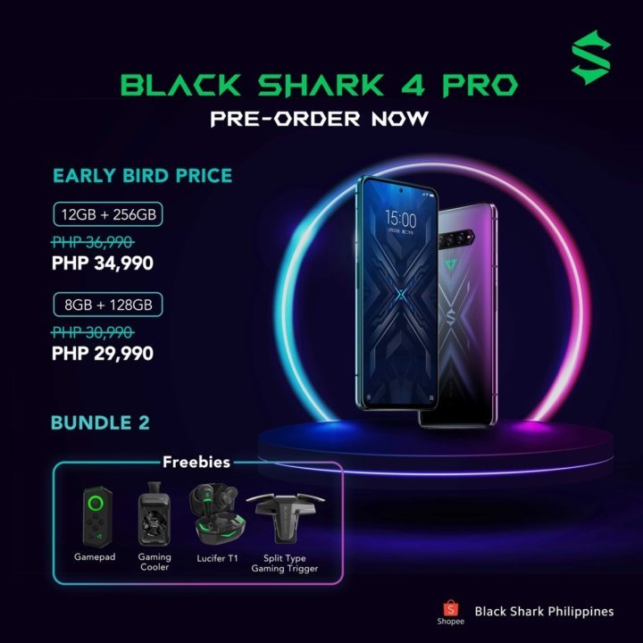 Black Shark 4 Pro Bundle 2 Shopee