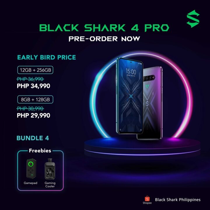 Black Shark 4 Pro Bundle 4 Shopee