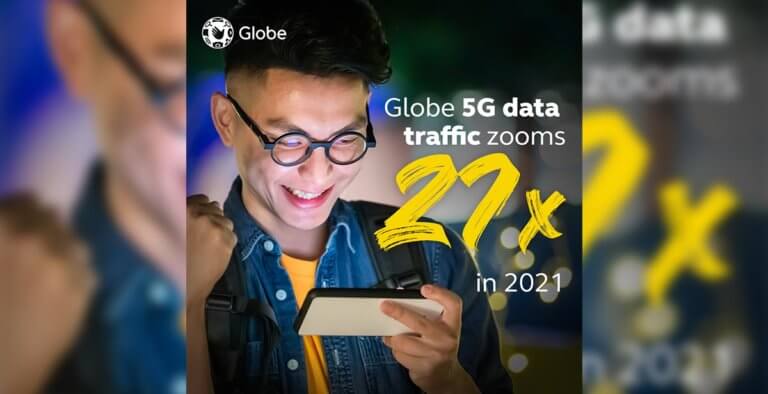 Globe 5G Traffic 2021 Cover