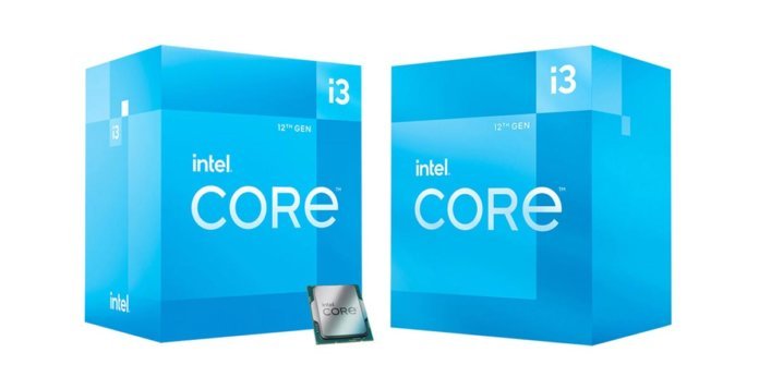 Intel Core i3 12100 and i3 12100F Cover