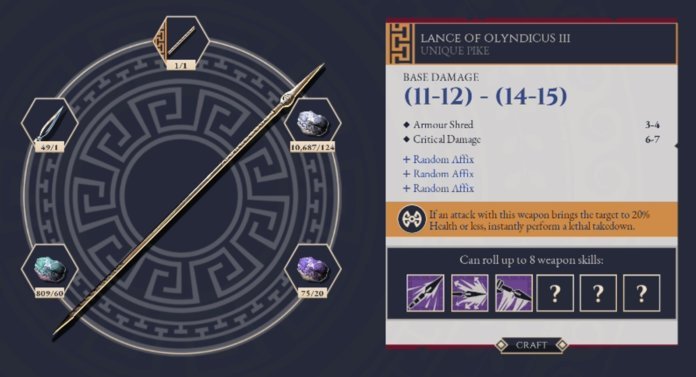 Lance of Olyndicus