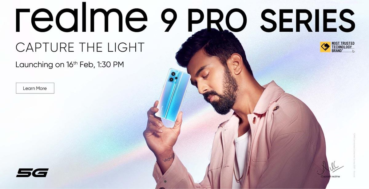 realme 9 Pro Series Launch Date Cover