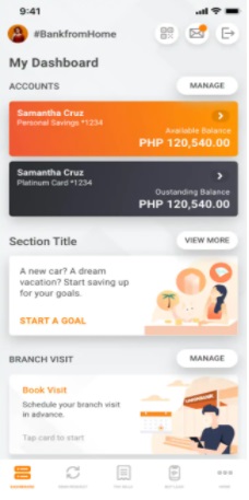 UnionBank Online Unified View