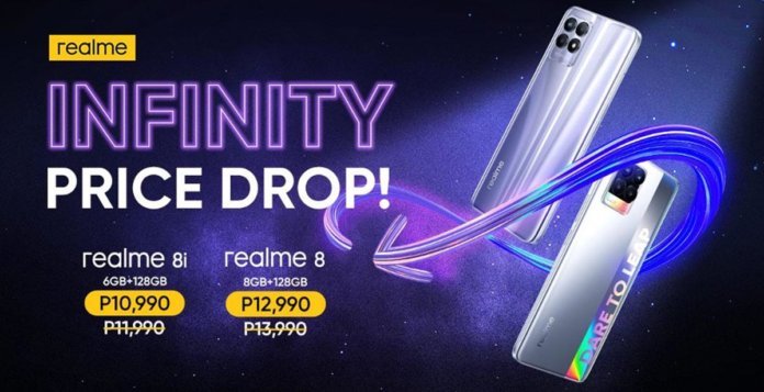 realme 8 and 8i Price Drop Cover
