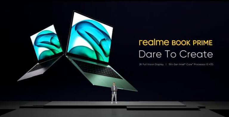 realme Book Prime Europe Launch Cover