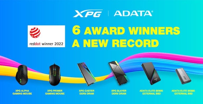 ADATA 2022 Red Dot Awards Cover