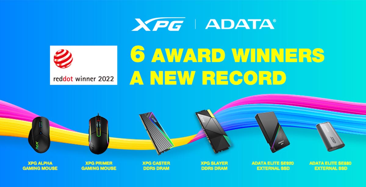 ADATA 2022 Red Dot Awards Cover