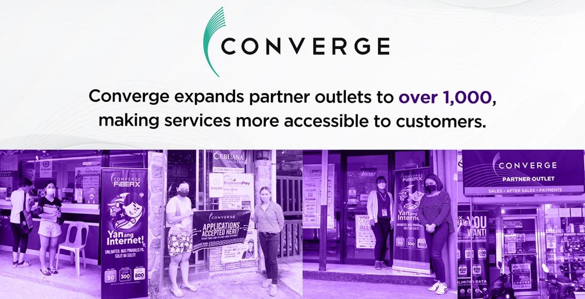 Converge Partner Outlets Expansion Cover