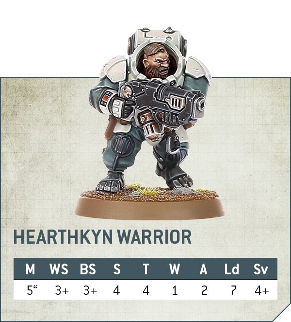 Leagues of Votann Hearthkyn Warrior