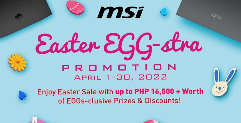 MSI Easter Sale 2022 Cover
