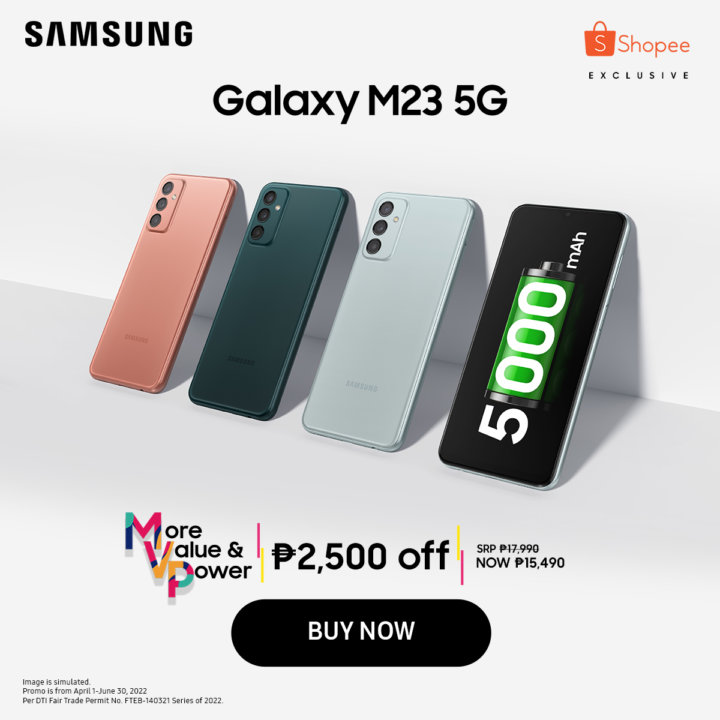 Samsung Galaxy M23 and M33 5G Shopee and Lazada 2