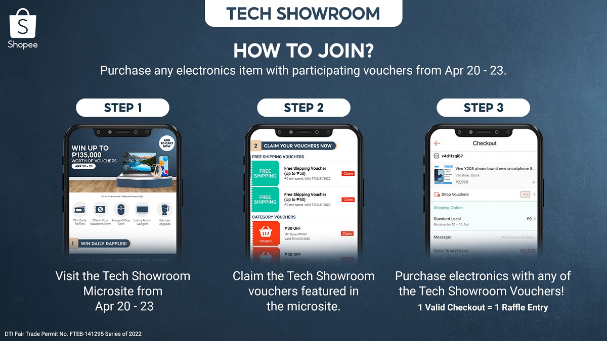 Shopee Tech Showroom Sale