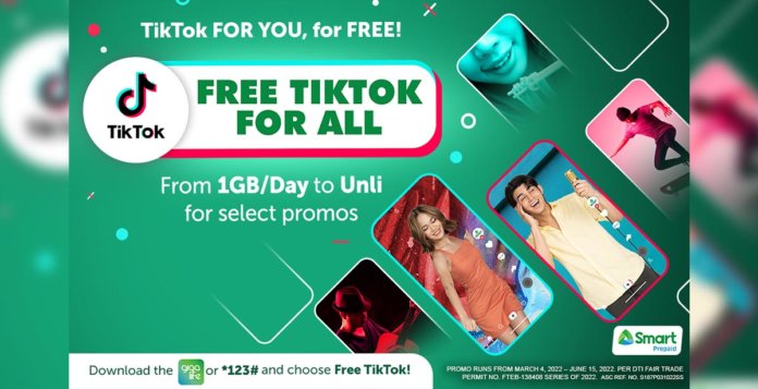 Smart Free TikTok Prepaid Promos Cover