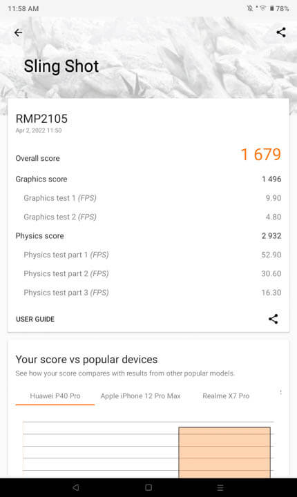 realme Pad Mini Benchmarks 6