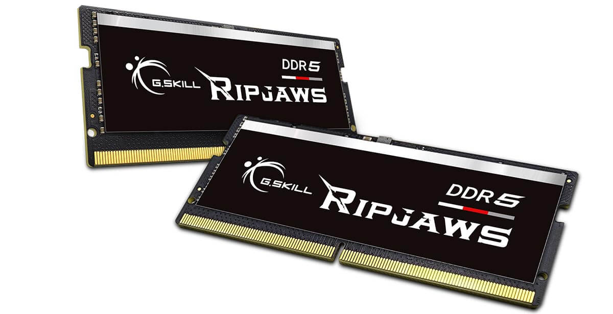 G.Skill Ripjaws DDR5 SO DIMM Launch Cover