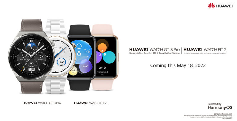 Huawei GT3 Pro and Watch Fit 2 Teaser