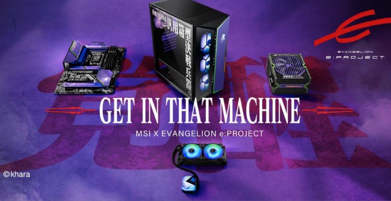 MSI x Evangelion Cover