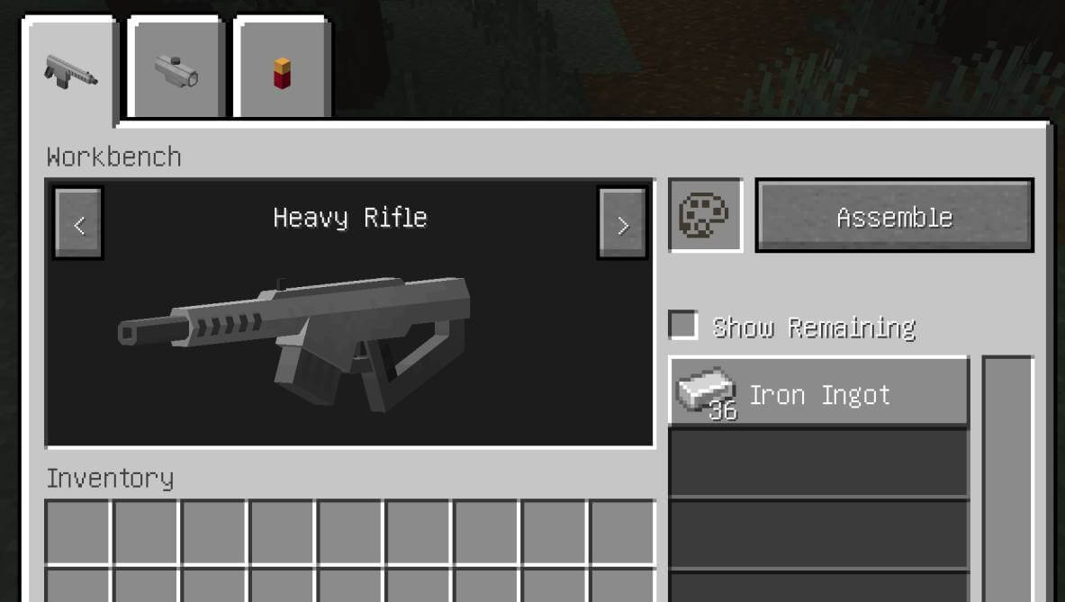 Minecraft MrCrayfish's Gun Mod Guide - Attachments & Recipes - Tech ...