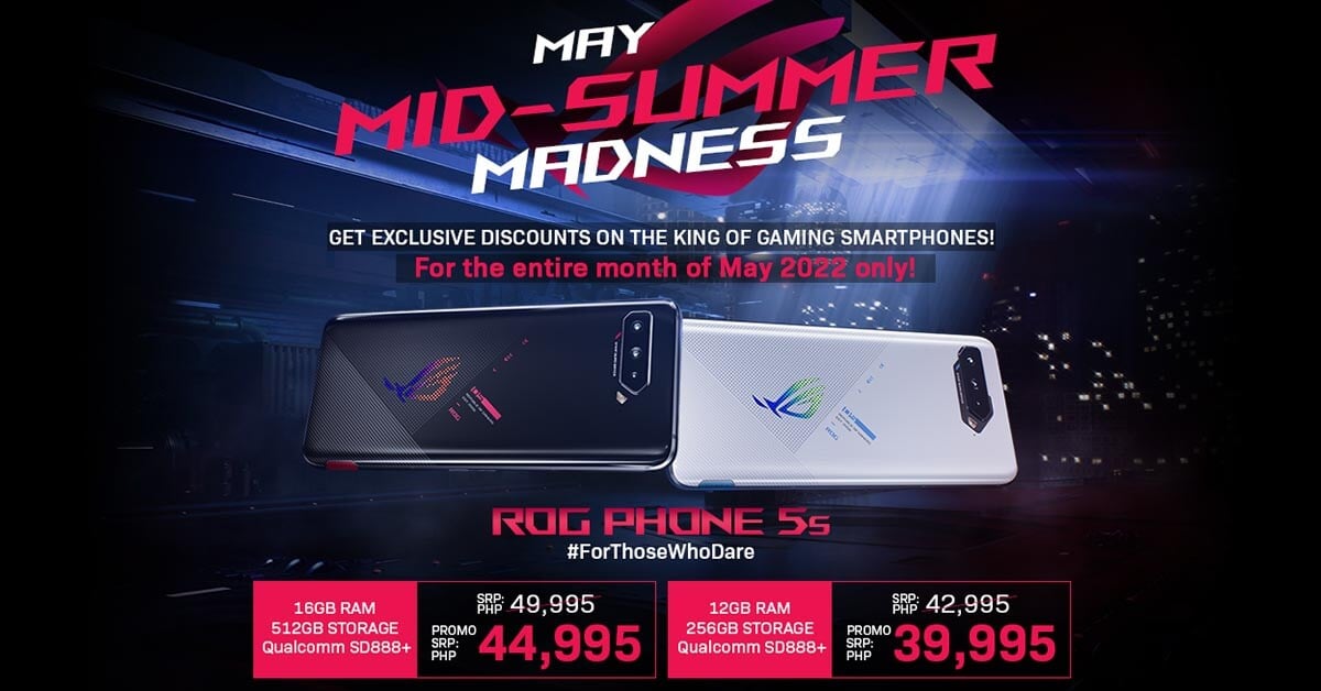 ROG Phone 5s Mid Summer Madness Cover