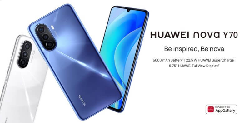 Huawei Nova Y70 Launch PH Cover