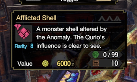 Afflicted Shell Cover