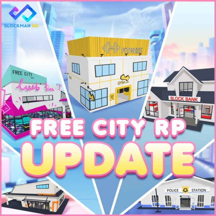 Blockman GO Free City RP Update