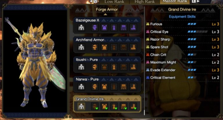 Furious Rajang Armor Set Cover