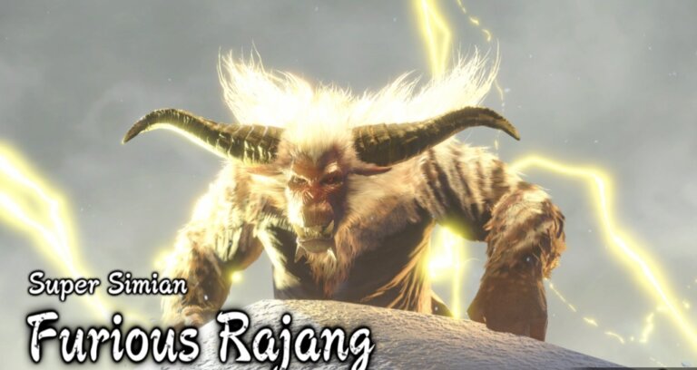 MHR Sunbreak Furious Rajang Cover