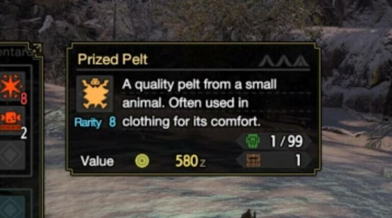 MHR Sunbreak Prized Pelt