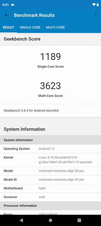 Moto Edge 30 Pro Benchmarks 3