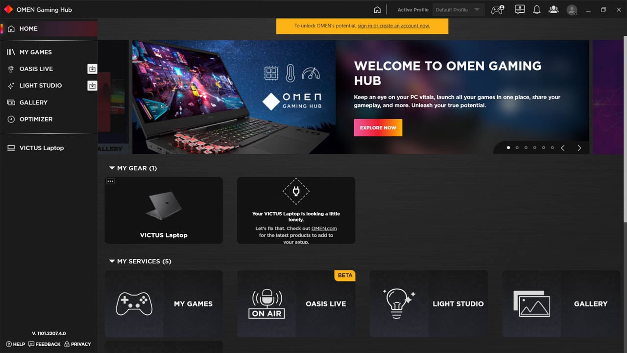 Omen Gaming Hub 1