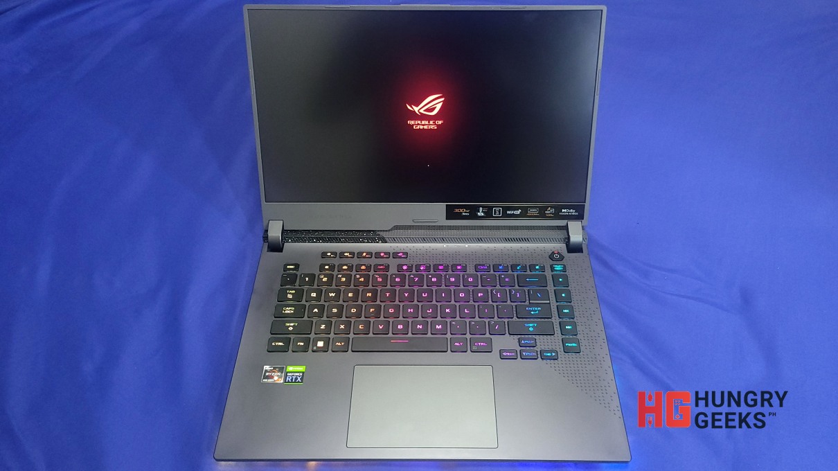 ROG Strix G15 2022 Review Booting