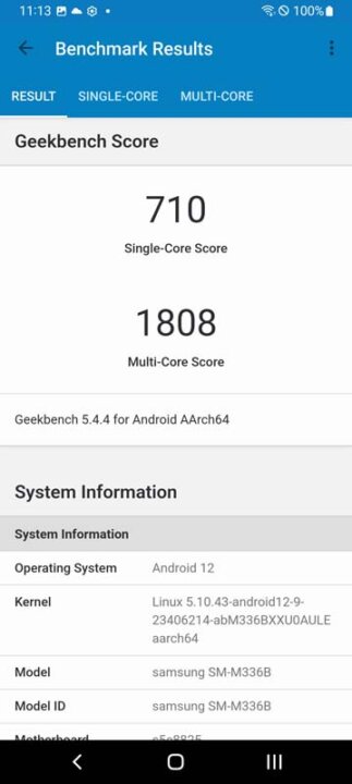 Samsung Galaxy M33 5G Review Benchmarks 2