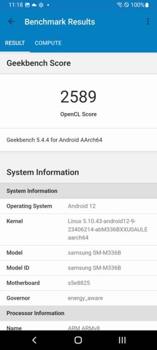 Samsung Galaxy M33 5G Review Benchmarks 3