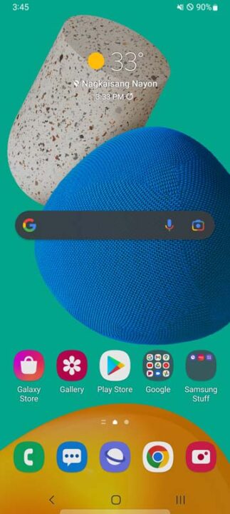 Samsung Galaxy M33 5G Review UI 1