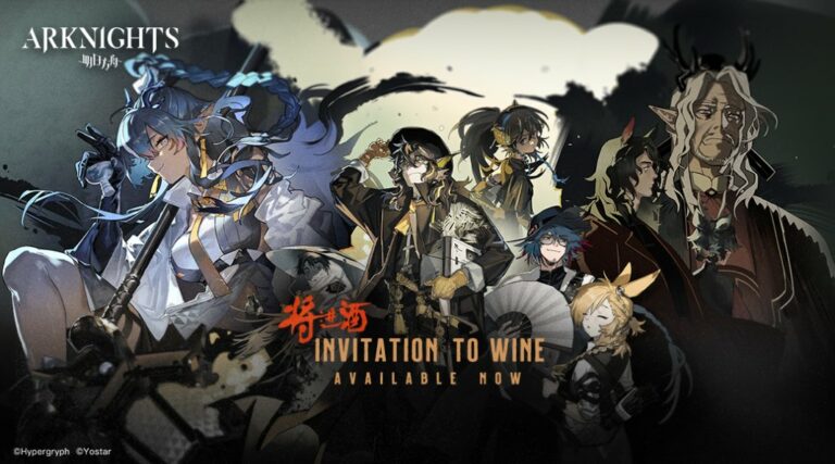 Arknights Invitation To Wine Event Cover
