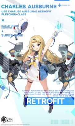 Azur Lane Charles Ausburne Retrofit