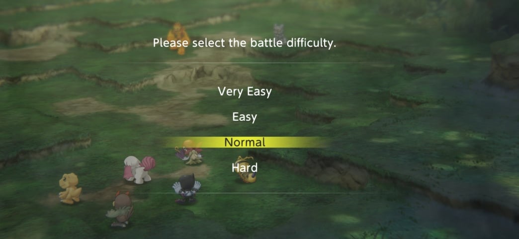 Digimon Survive Change Difficulty Setting Change