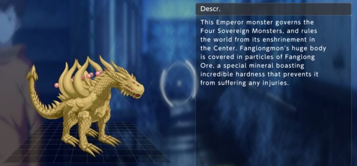 Digimon Survive Fanglongmon