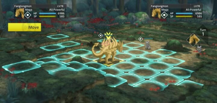 Digimon Survive Fanglongmon Battle