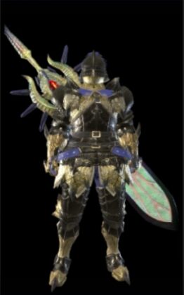 MHR Sunbreak Gold Rathian Armor Set | Monster Hunter Rise Sunbreak ...