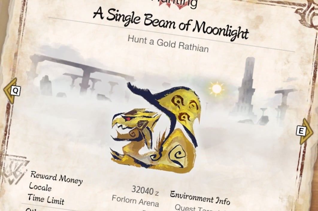 MHR Sunbreak Gold Rathian Unlock Quest