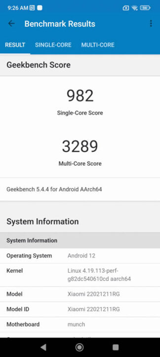 Poco X4 5G Review Benchmarks 5