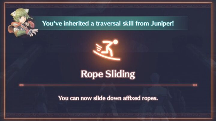 Xenoblade Chronicles 3 Zip Line or Rope Sliding
