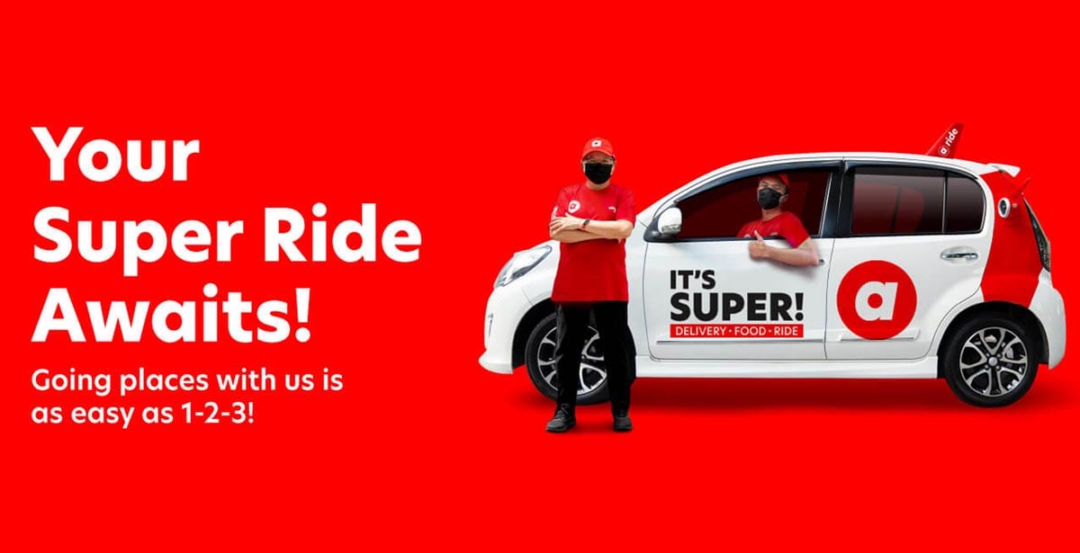 airasia Super App Riding Services Cover