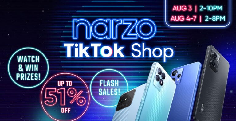 narzo TikTok Store Launch Cover
