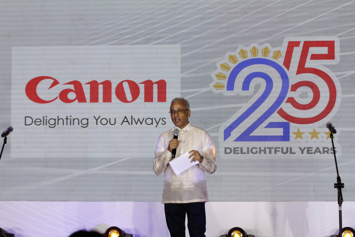 Mr. Kazuhiro Ozawa, former President & CEO of Canon Marketing Philippines Inc.